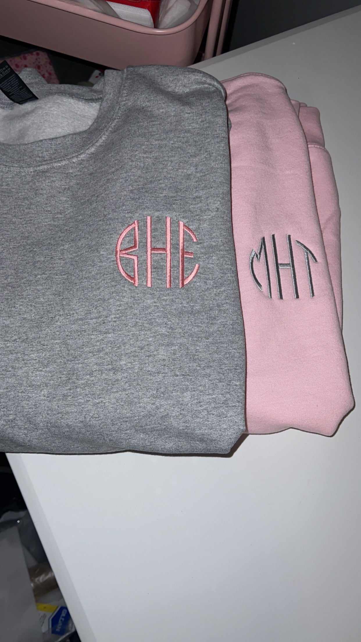 Custom Adult Monogram Sweatshirt