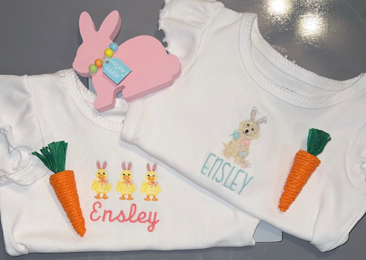 Custom Embroidered Shirt Bundle girls