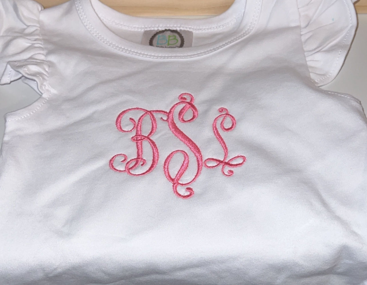 Custom Embroidered Shirt Bundle girls