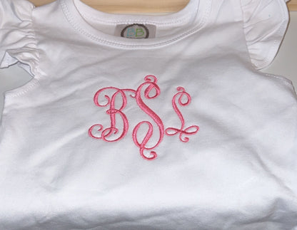 Custom Embroidered Shirt Bundle girls
