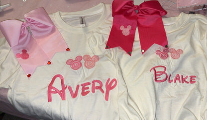 Custom Embroidered Shirt Bundle girls