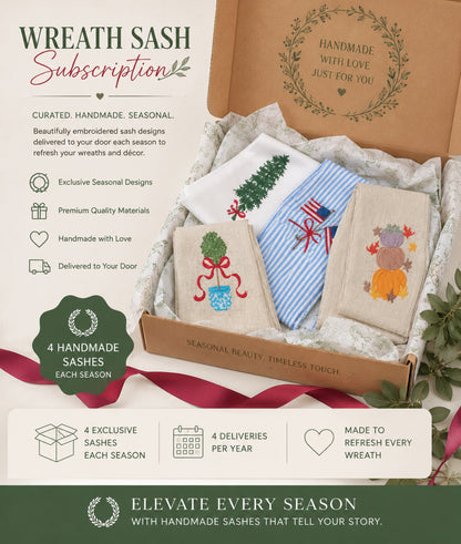Wreath Sash Gift Bundle