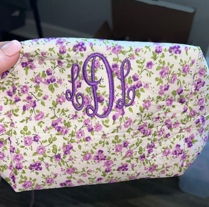 Monogram Cosmetic Pouch